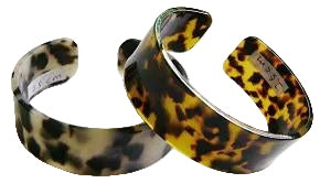Medium White/Black Turtle Bracelet