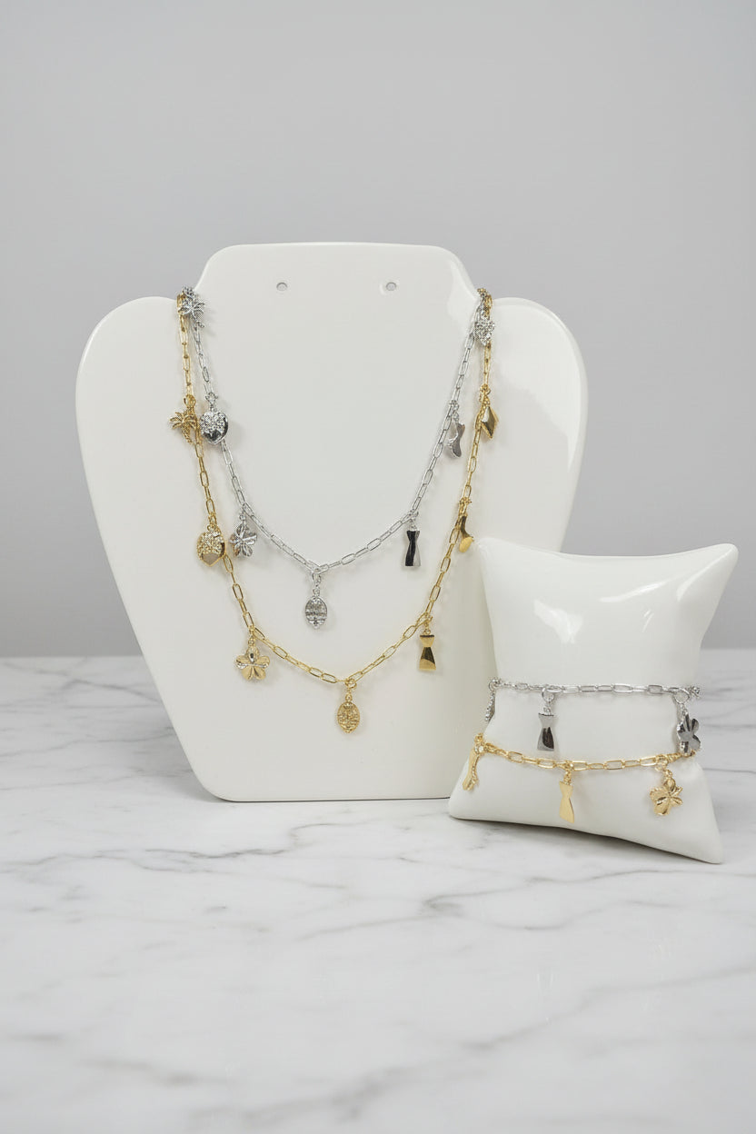 Charm pendant Gold Plating