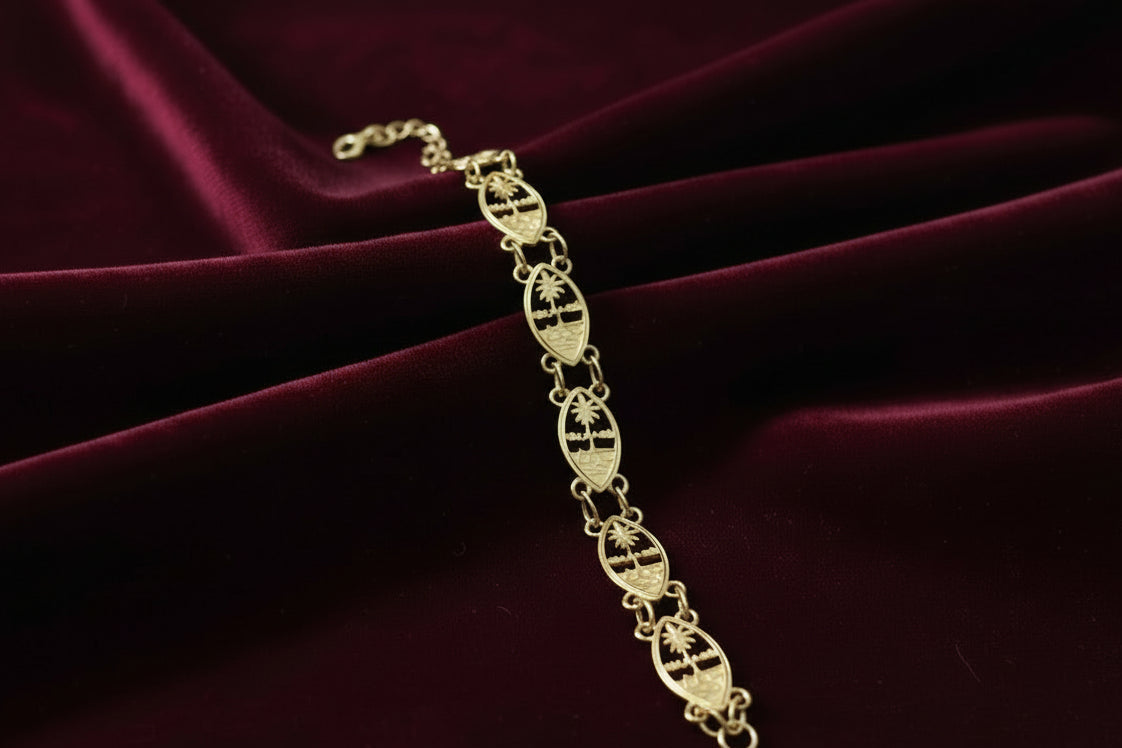 Guam Link Bracelet YG