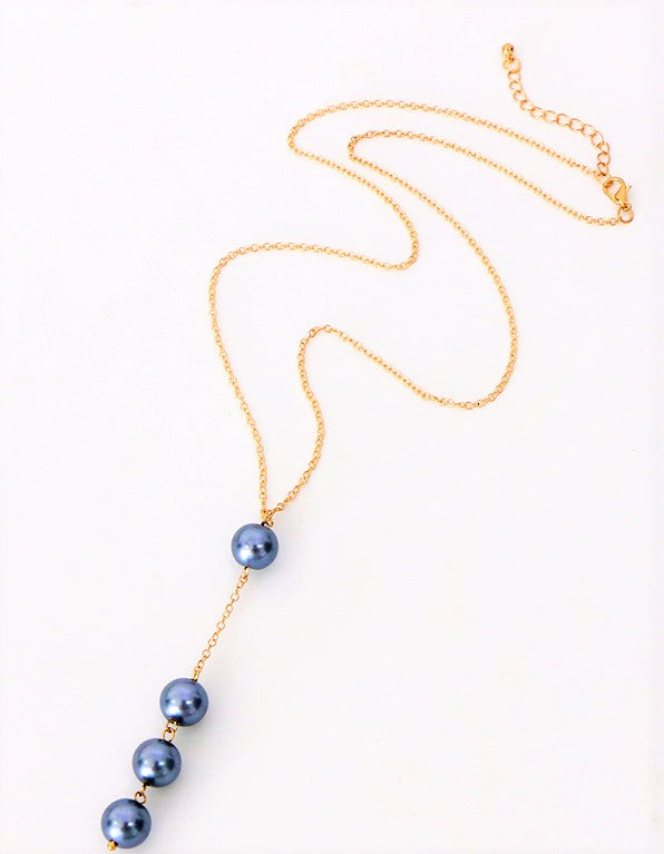 Quadruple Pearl Drop GOLD PLATED Set