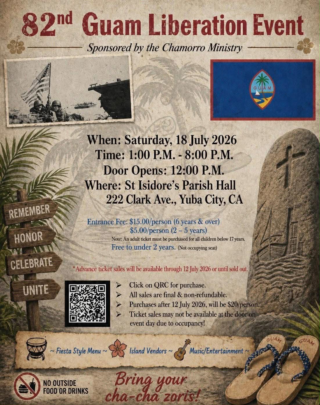 Celebrate Guam’s 82nd Liberation Day in Yuba City