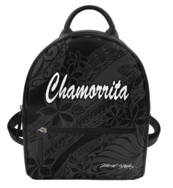 Chamorrita Black Mini Backpack