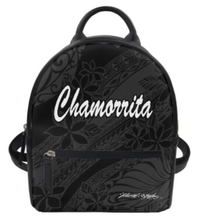 Chamorrita Black Mini Backpack