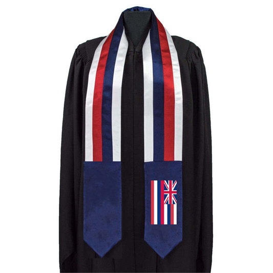 Hawaii Flag Graduation Sash