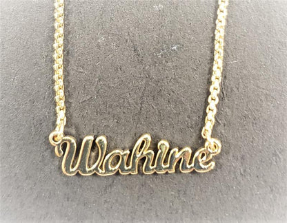 Wahine Pendant Set, Gold Plated