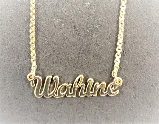 Wahine Pendant Set, Gold Plated