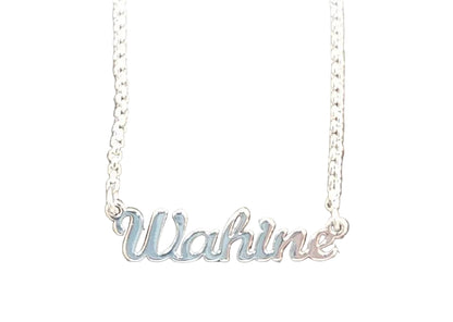 Wahine Pendant Set, Silver Plated