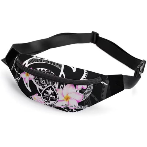 Guam Seal Black Fanny Pack