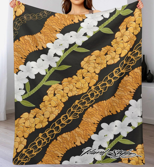 Lei Throw Blankets
