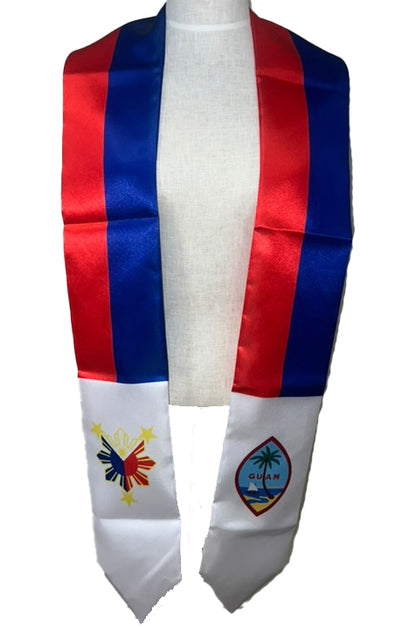 Guam & Philippines Graduation Sash