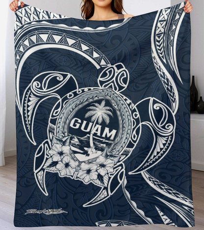 Different Guam Print Blanket