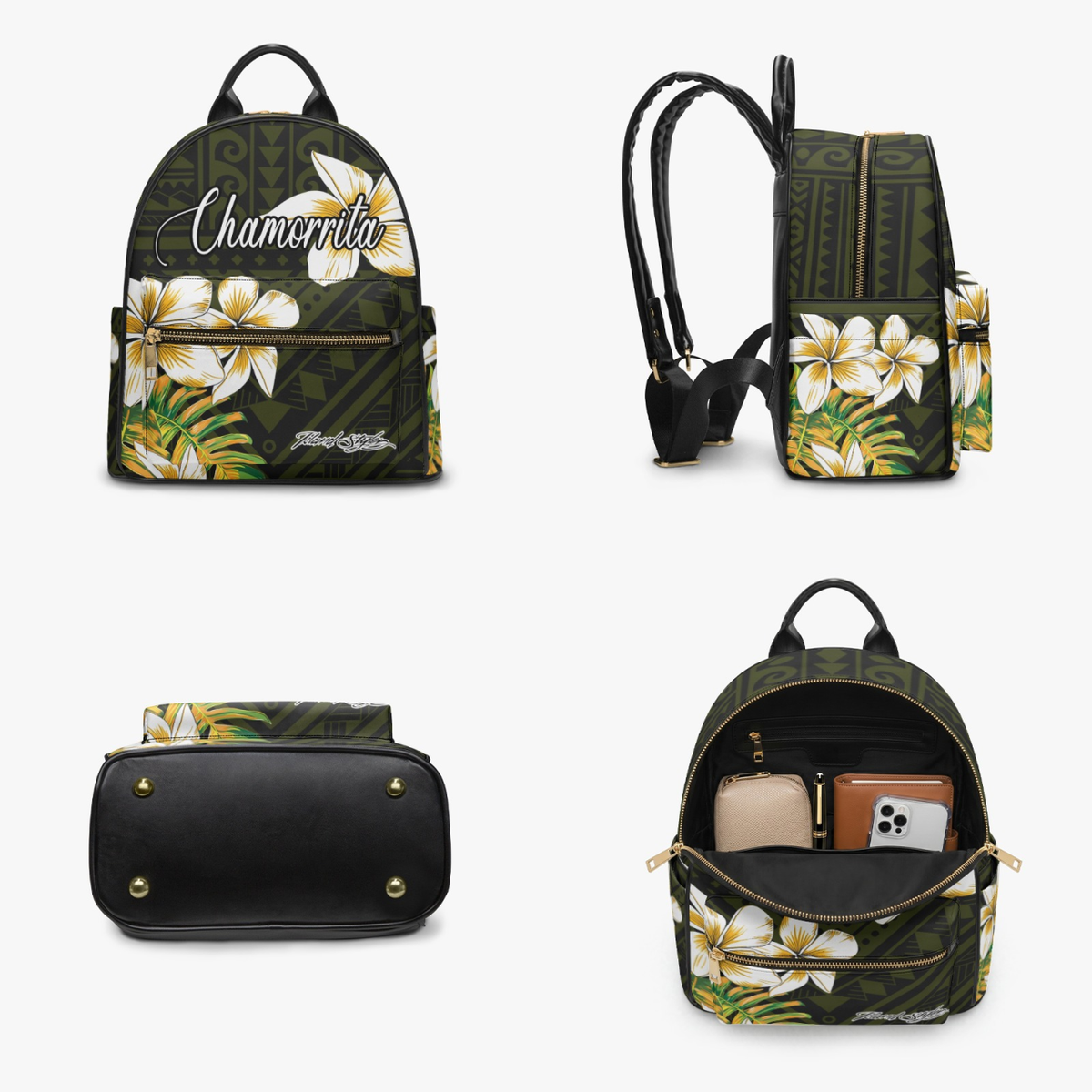 Floral Medium BackPack