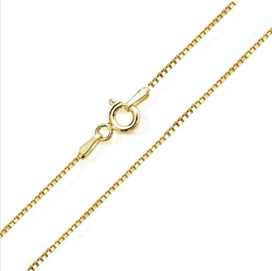 14kt Box Chain