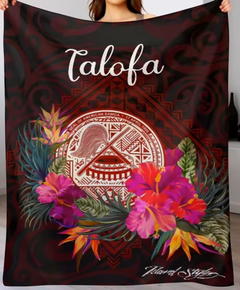 Samoa Throw Blankets