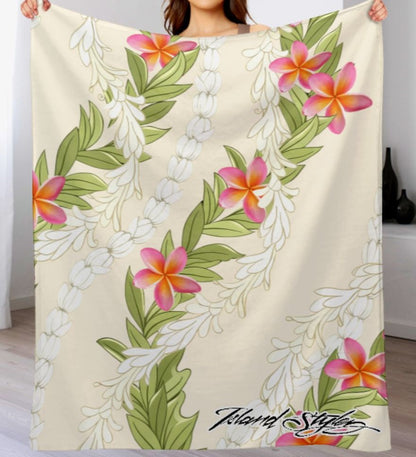 Lei Throw Blankets