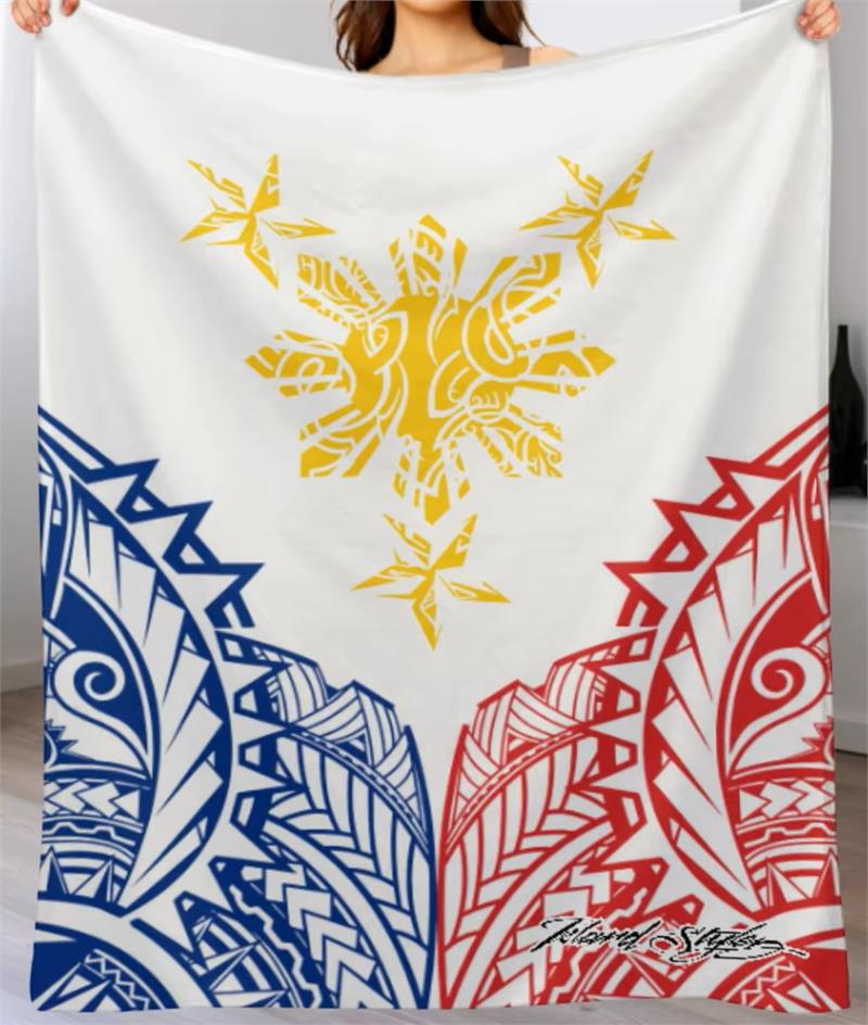 Different Philippines Print Blanket