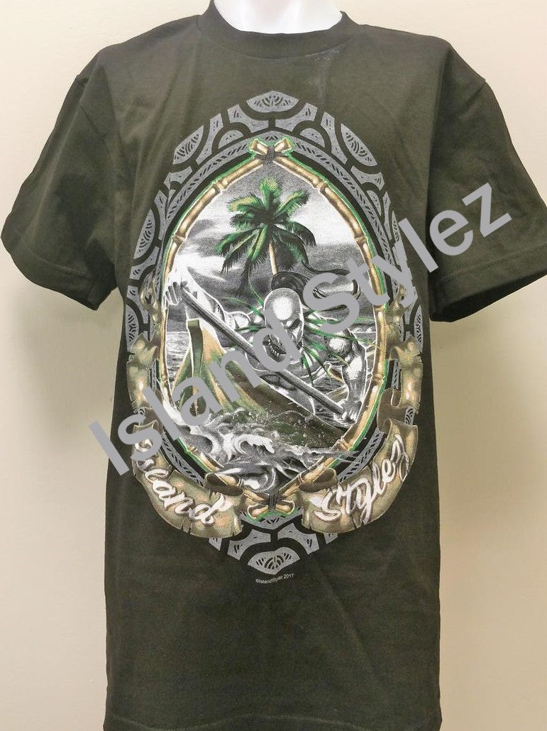 Warrior T-Shirt w/ Guam Seal