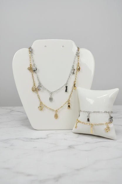 Charm pendant Gold Plating