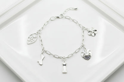 Charm Bracelet Sterling Silver