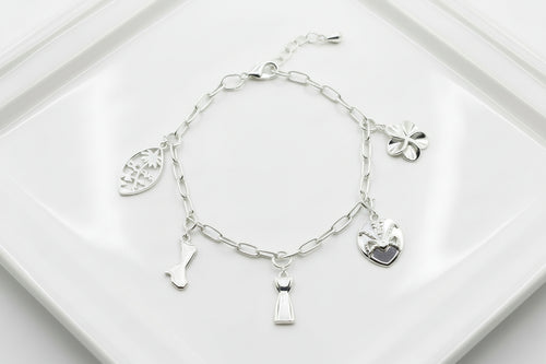 Charm Bracelet Sterling Silver