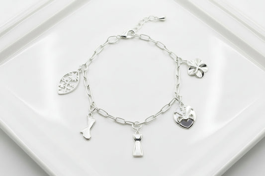Charm Bracelet Sterling Silver
