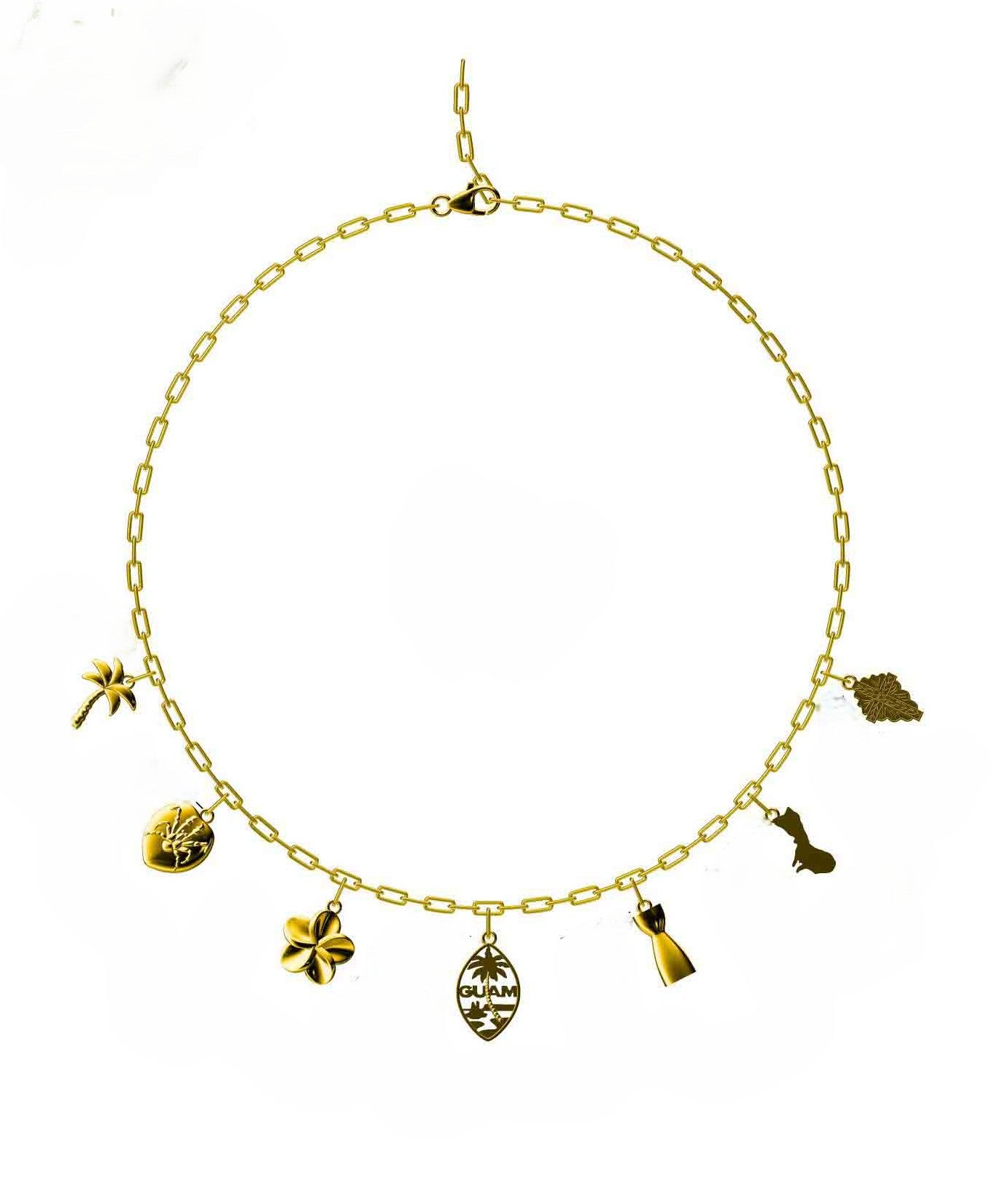 Charm pendant Gold Plating