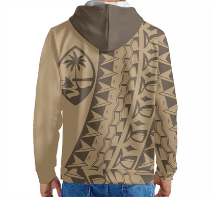 Unisex Guam Brown Sweatshirt