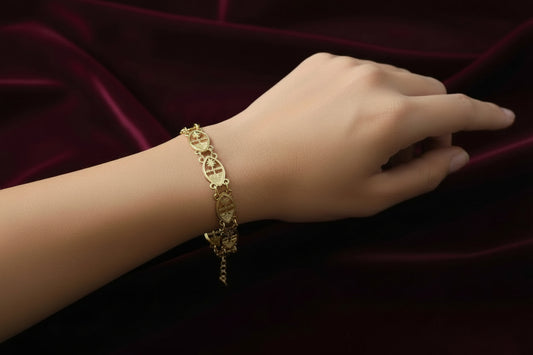 Guam Link Bracelet YG