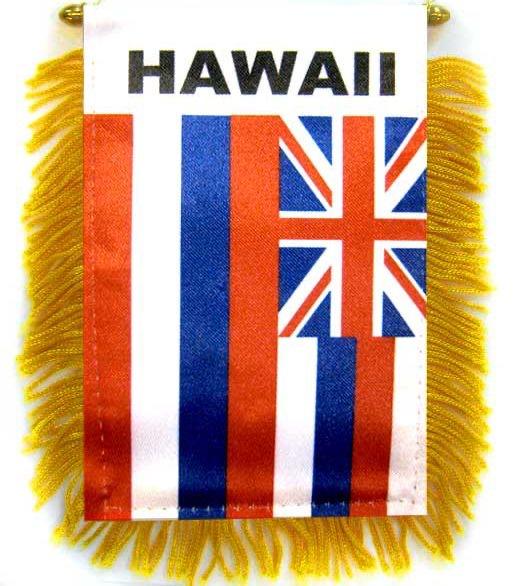 Mini Hawaii Flag (4" x 6")
