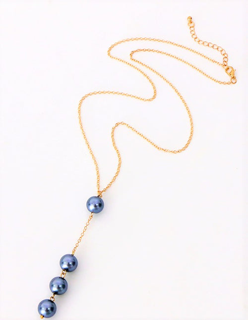 Quadruple Pearl Drop GOLD PLATED Set