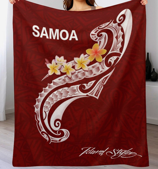 Samoa Throw Blankets